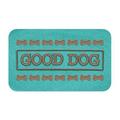 Tarhong Good Dog Pet Placemat Teal - One Size - 19 x 11.5 in. Set of 2 TPMMT0200PMD